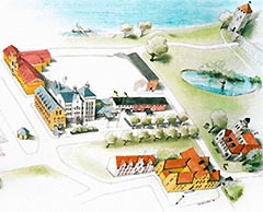 Map of the Gotland University College