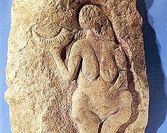 >Dordogne, Grand abri de Laussel, Palaeolithic