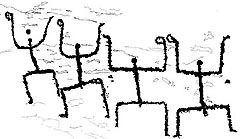 Valtellina, the Rupe Magna, 'Jjumpimg figures', Bronze Age